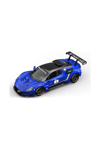 1:43 Maserati Gt2 Çek Bırak Metal Araba - Diecast Spor Oyuncak Model Araç