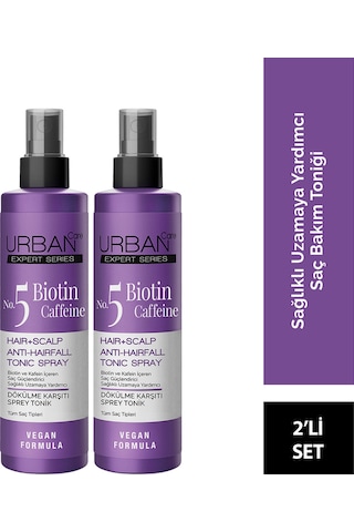 Urban Care Expert Biotin & Kafein Dökülme Karşıtı Sprey Tonik 2 x 200 ML