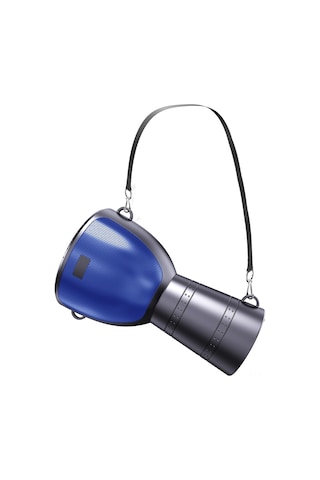 Ranyeek Dv-660 Mavi Güneş Enerjili Bluetooth Hoparlör - Dış Mekan İçin Taşınabilir, El Feneri Özelliği İle 10w Ses Gücü