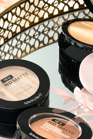 Catrice 18h Hd Mat Pudra Fondöten 3 Lü Set Uzun Ömürlü, Spf 15, Matlaştırıcı, Vegan, 24 G 080 W