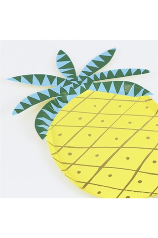 Meri Meri - Ananas Tabaklar - 8 Adet