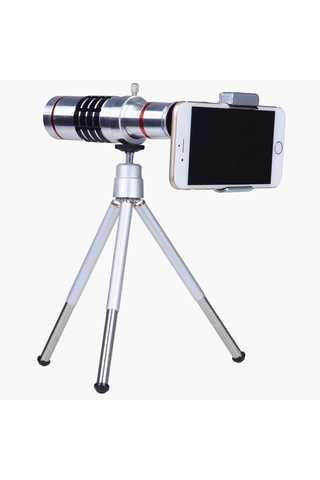 Bak4 Monoküler Kompakt Teleskop - Yüksek Güç Zoom Monoküler Teleskop, 12x Büyütme