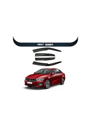 Fiat Egea Mugen Cam Rüzgarlığı 4 Lü Ön Arka Rüzgarlık