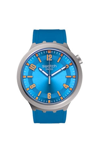 Swatch Sb07s115 Blue In The Works Erkek Kol Saati