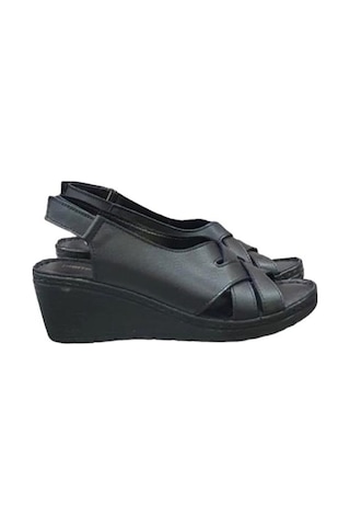 Pierre Cardin Deri Anatomik Kadın Sandalet Ayakkabı 001