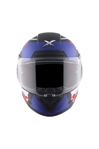 Axor Saber X Sports Kapalı Kask Mavi - Siyah