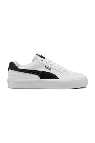 Puma Court Classic Vulc Fs Sl Beyaz Erkek Sneaker Beyaz-sıyah