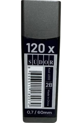 Le02 120'li Min 0.7 2b 60mm Versatil Kalem Uç -