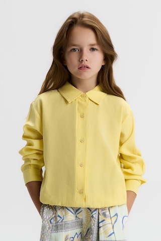 Xo Kids Kız Çocuk Gömlek 8-14 Yaş 31314 Sarı