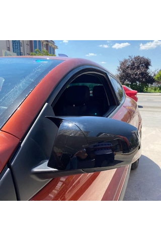 Renault Megane 3 Batman Yarasa Ayna Kapağıı Piano Black Plastikk