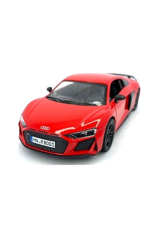 Kinsmart 2020 Audi R8 Coupe 1:36 Kırmızı Çek Bırak Model Araba