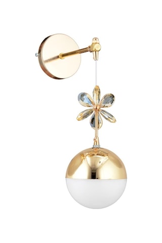 İstanbul Avize Kelebek Tekli Gold Ledli Aplik Altın