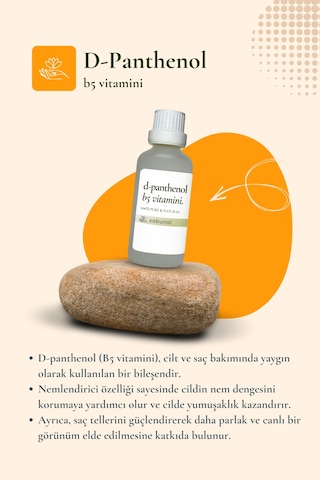 D-panthenol B5 Vitamini 50 Ml - Saç Ve Cilt Bakım Vitamini