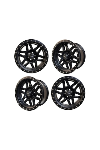 4 Adet Bch-7807 9 17 6 114,3 Et0 66,1 Mat Black Jant Takım