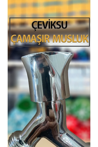 Çevik Su Karizma Çamaşır Makinası Musluğu Çamaşır Makinaları Bağlantı Hortumlarına Uyumludur