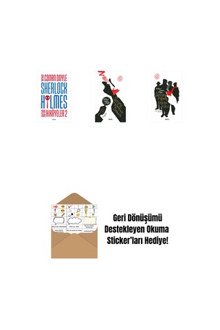 Sherlock Holmes - Bütün Hikayeler 2 + Sherlock Holmes'un Dönüşü + Sherlock Holmes - Korku Vadisi + Okuma Sticker'ları