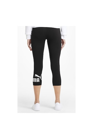 Puma Ess 3/4 Logo Leggings Siyah Kadın Tayt 101514408
