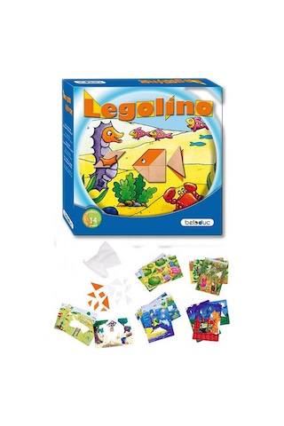Beleduc lino Tangram Kutu Oyunu Pal Oyuncak