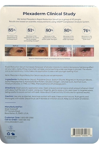 Plexaderm Rapid Reduction Yüz Serumu 9 ML