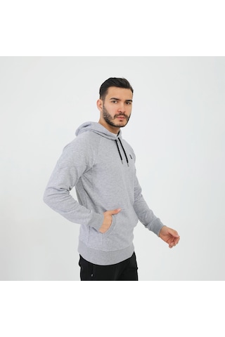 Joma Gri Melanj Erkek Günlük Sweatshirt Hoody Limit 4241303 001
