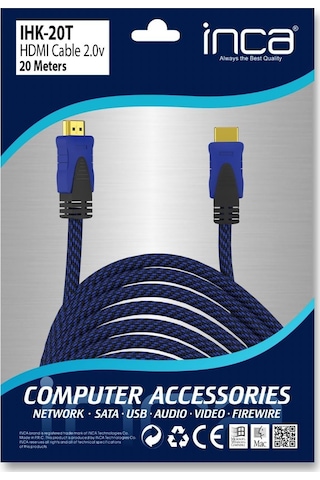 Inca 20metre Ihk-20t Hdmı Kablo 2.0v 4k 60hz-211872