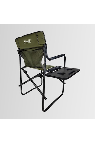 Orgaz Outdoor Out-2250 Lüx Kamp Sandalyesi Katlanabilir Yan Masalı - Sehpalı Orcamp Çok Renkli