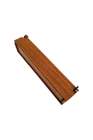 Mdf Ahşap Kutu Dikdörtgen 3.5cmx19.5cm Çok Renkli