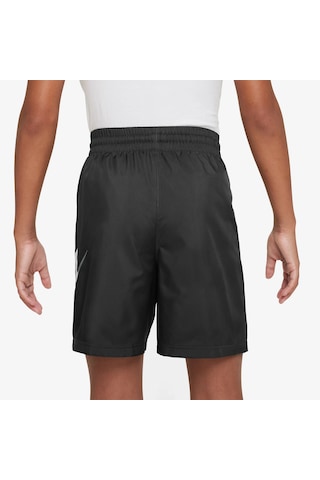 Sportswear Woven Çocuk Siyah Şort Siyah