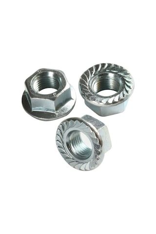 Flanşlı Somun Metrik 4mm 10 Adet Pullu Somun 4 MM