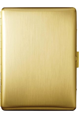 Pearl Japan Cosmos Metal Uzun Sigara Tabakası Satin Gold 9lu