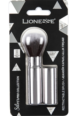 Lionesse Silver Collection Asansör Kapaklı Allık Fırçası 5132