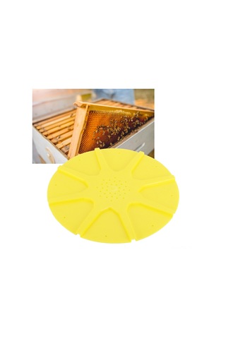 Tenfowee Arı Kovanı Kaçış Engeli - 8 Yollu Yuvarlak Plaka, Fare Ve Gönüllü Engelleme, Dayanıklı Plastik, Arıcılık Aksesuarı