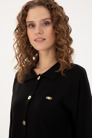 U.s. Polo Assn. Kadın Siyah Hırka Triko 50297152-vr046 Siyah