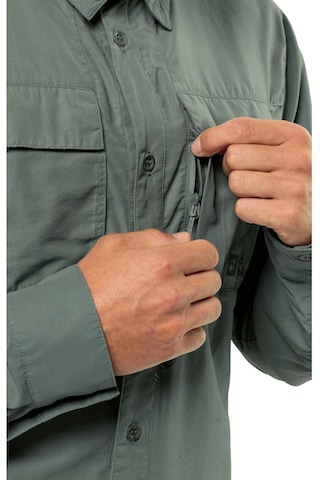 Jack Wolfskin 1404101 Barrier L/s M Gömlek Yeşil Erkek Gömlek Yeşil