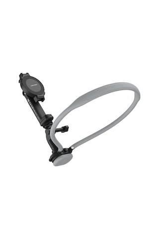 Lenyes Cr203 2in1 Eller Serbest Magnetik Boyun Askılı Telefon Tutucu Siyah