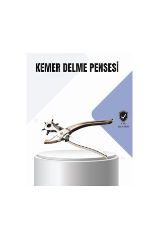 Hepsi Kemer Delme Pensesi Çok Amaçlı 6 Farklı Delik Boyu Ayarlı Deri Delme Aleti Najmaddin