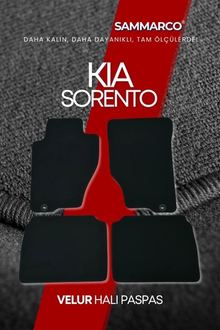 Kia Sorento 2004 Halı Paspas Velur Paspas Kumaş Paspas Oto Paspas