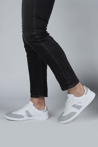Jump 29787 Beyaz Gri Comfort Casual Anatomik Spor Ayakkabısı 001