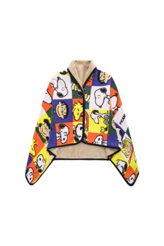 Ofis Öğle Yemeği Molası Yorgan Şal Battaniye 100 140-snoopy