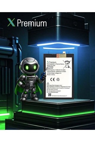 Xpremium İnfinix Note 8i X683 Uyumlu Batarya Pil Süper Yüksek Kalite 5200 Mah Bl-51bx