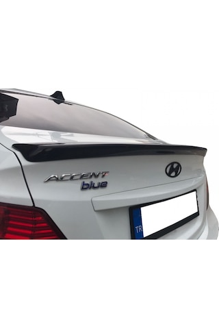 Hyundai Accent Blue Spoiler -podiumgarage-