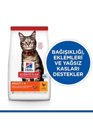 Hill's Scıence Plan Tavuklu Yetişkin Kedi Maması 10kg
