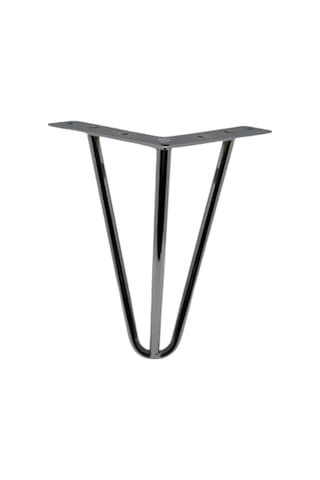 4 Adet Çubuk Ayak Metal 20 Cm Krom Mobilya Koltuk Ayağı Krom