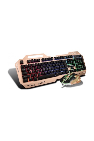 Concord C-58 Led Gaming Kablolu Q Klavye Mouse Set