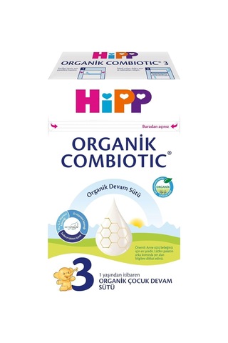 3 Organik Combiotic Devam Sütü 600 Gr