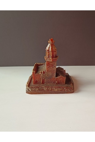 Kız Kulesi Mum Bordo