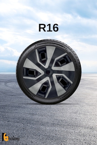 Nissan Qashqai 16'' İnç Jant Kapağı 4 Adet Siyah Füme C114