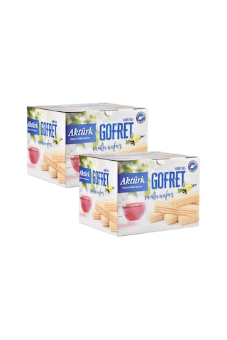 Aktürk Gofret Vanilyalı 2 x 800 G