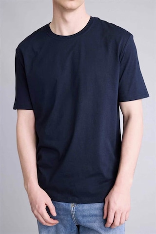 Defacto %100 Pamuk Basic Lacivert Erkek T-shirt V7699az/nv64 Lacivert