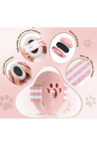 Didadodo Bebek Kulak Koruması, 2'li Set, Yeni Bebek Kulaklığı